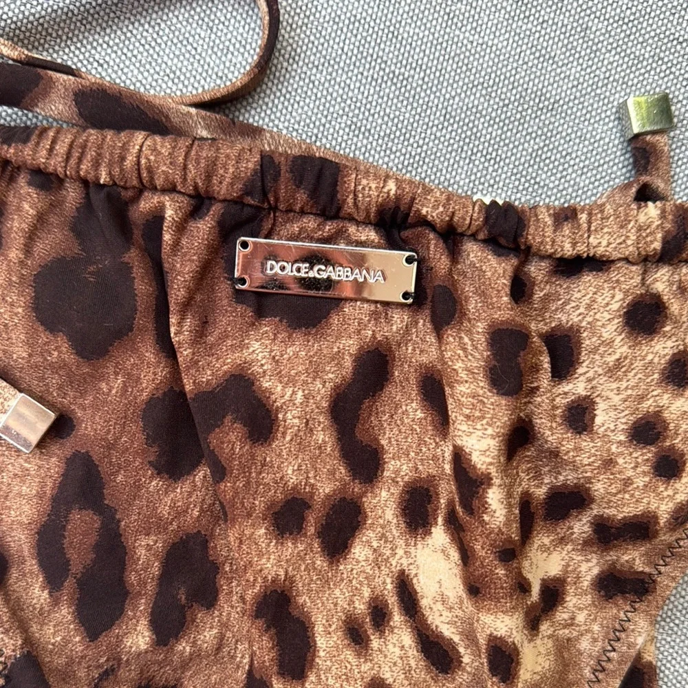 Leopard Print Bikini Set